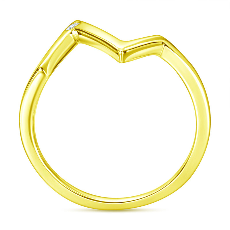 S925 Sterling Silver 'Z' Letter Ring - Modern Geometric ECG-Inspired Jewelry