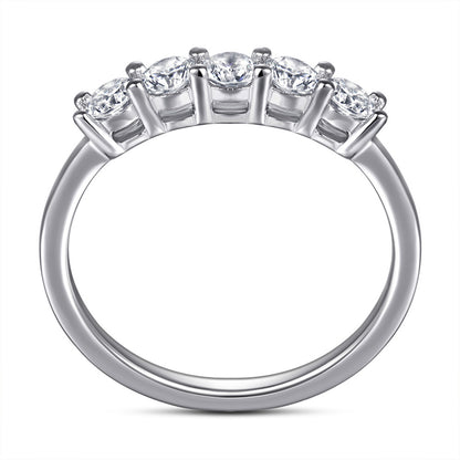 S925 Sterling Silver Minimalist Zirconia Ring – Korean-Inspired Fashion Jewelry