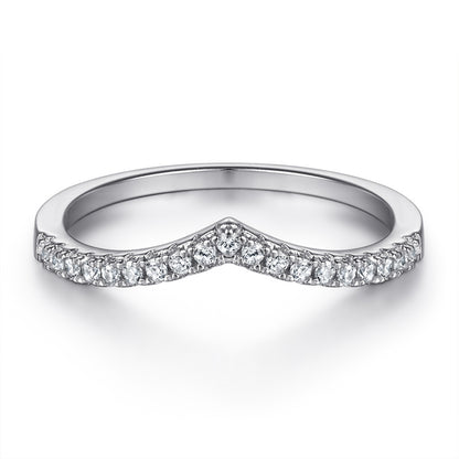 Teardrop Zirconia 925 Silver Ring Set - European Best-Selling Stackable Band Collection