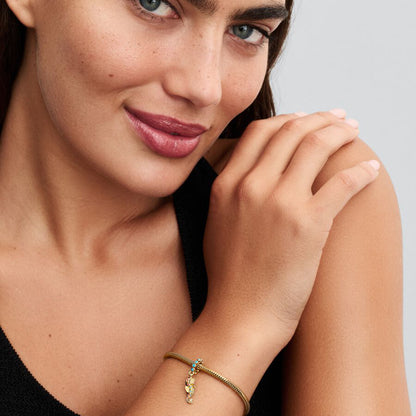 14k Gold Seahorse Charm