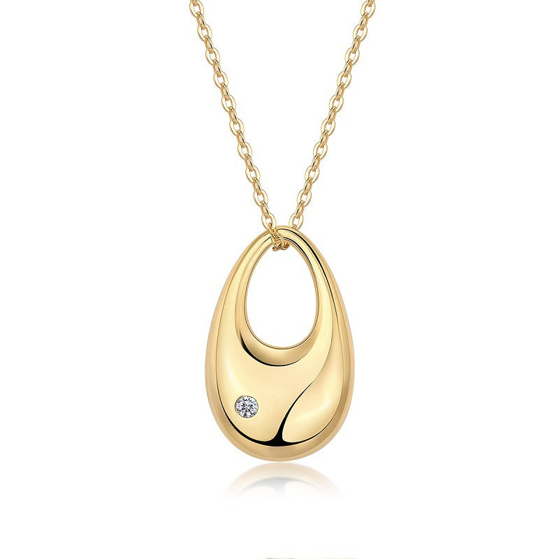 Sleek Women's Sterling Silver Necklace for Fashionable Looks