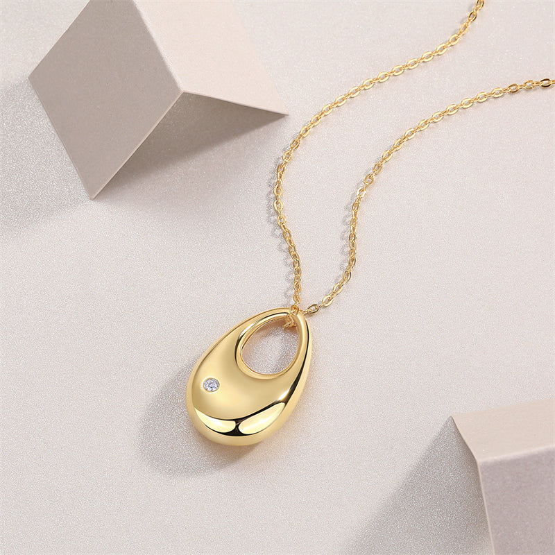 Sleek Women's Sterling Silver Necklace for Fashionable Looks