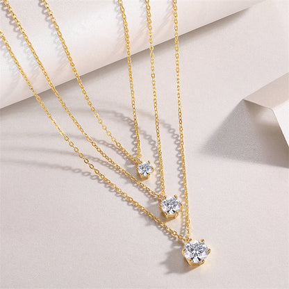 Sleek Women's Sterling Silver Necklace for Fashionable Looks