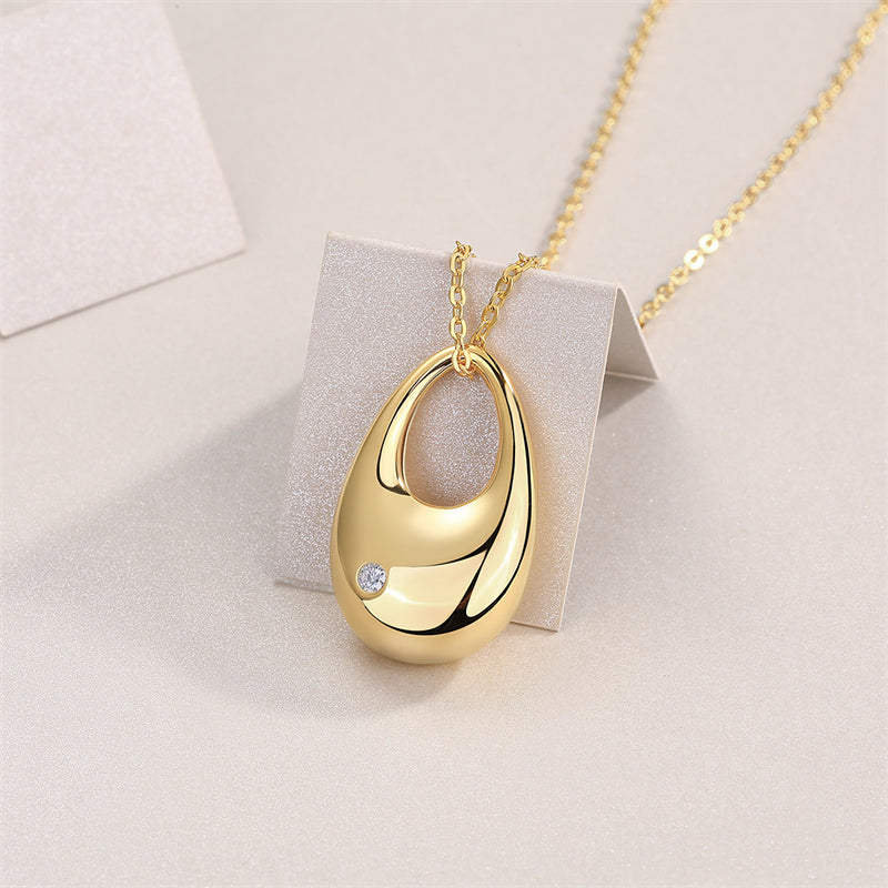 Sleek Women's Sterling Silver Necklace for Fashionable Looks