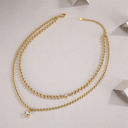 Sophisticated Unisex Geometric Necklace for Unique Style