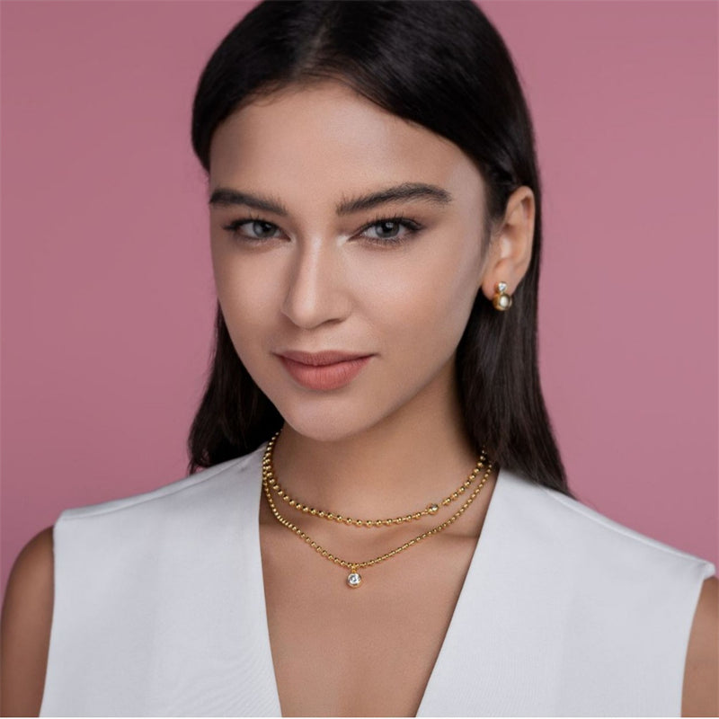 Sophisticated Unisex Geometric Necklace for Unique Style