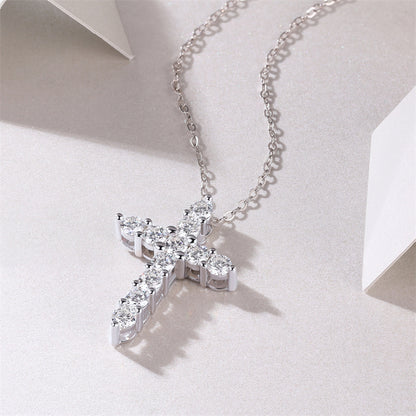 Sophisticated Unisex Necklace with Cross Design