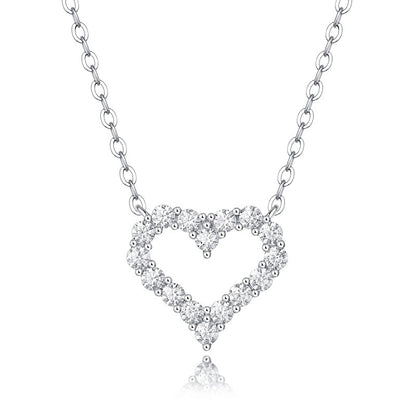 Sophisticated Unisex Necklace with Heart Design