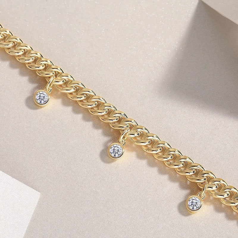 Sophisticated Women's Geometric Bracelet for Light Luxury Style