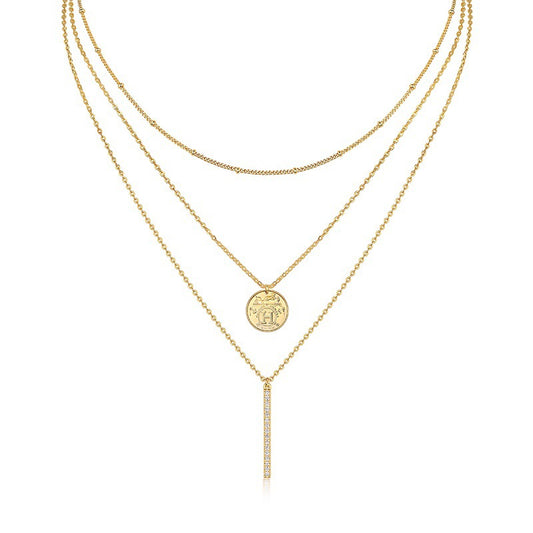 Sophisticated Women's Geometric Necklace for Professional Style