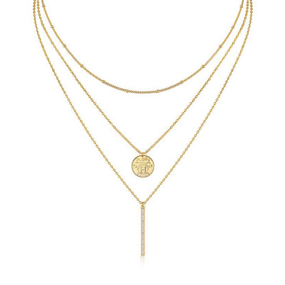 Sophisticated Women's Geometric Necklace for Professional Style