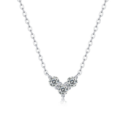 Sophisticated Women's Necklace with Heart Design