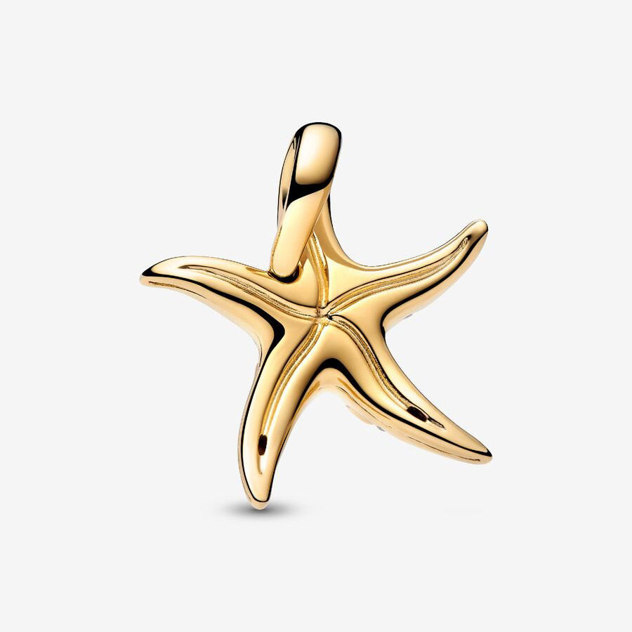 Cubic Zirconia Starfish Pendant