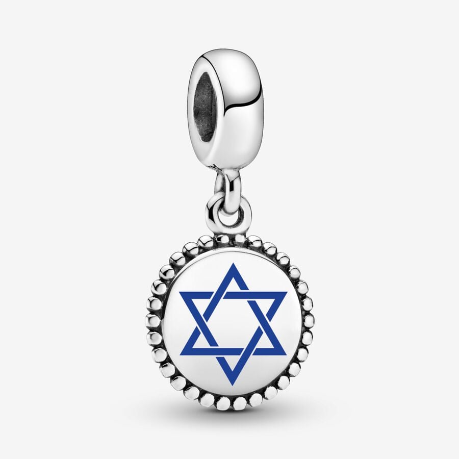 Sterling Silver Star of David Charm