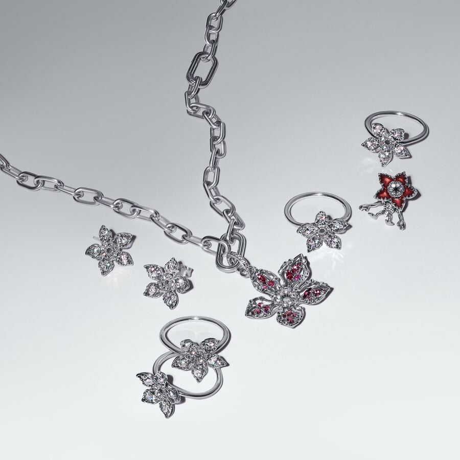 Demogorgon Dangle Silver Charm