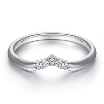 Teardrop Zirconia 925 Silver Ring - European Best-Selling Wedding Band