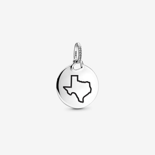 Texas Round Dangle Charm