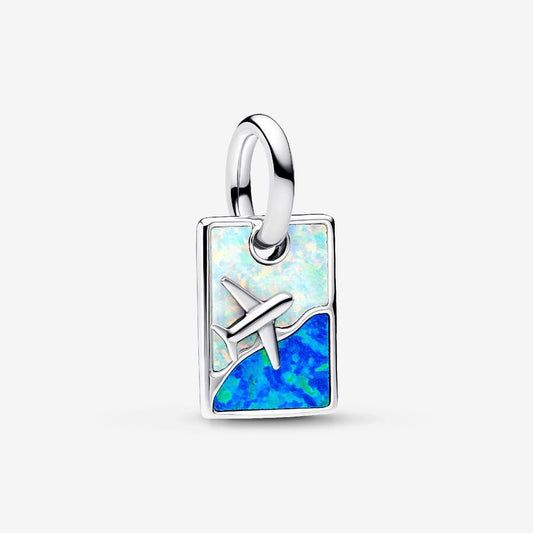 Sterling Silver Travel Charm