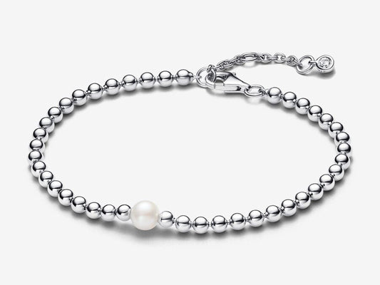 Treated Freshwater Cultured Pearl & Beads Bracelet