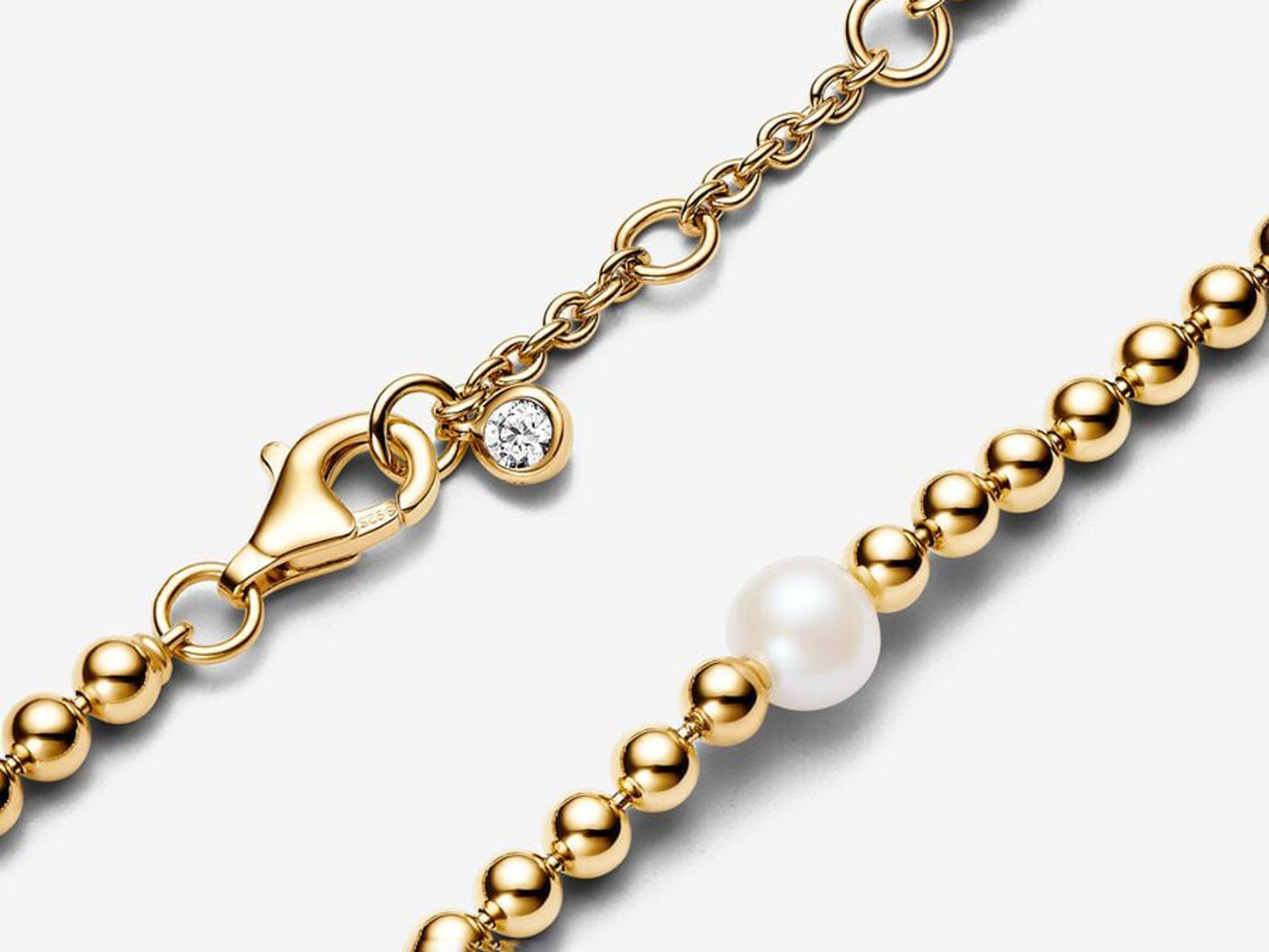 Treated Freshwater Cultured Pearl & Beads Bracelet