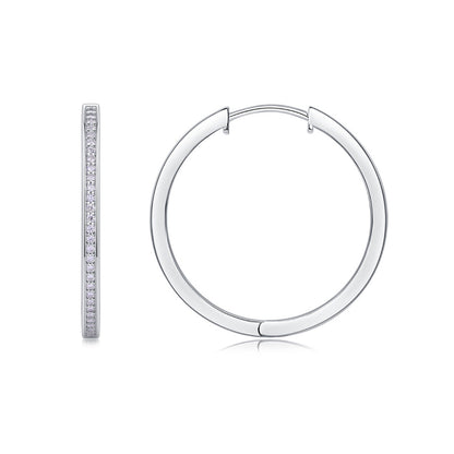 Trendy Round Moissanite Earrings for Women