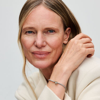 Two-tone Stepmom Entwined Hearts Charm