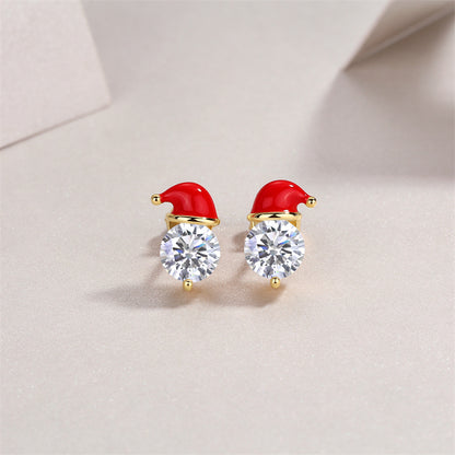 Versatile 1 Carat Moissanite Earrings for Modern Women