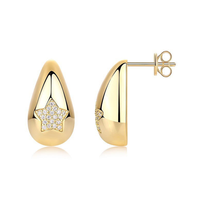 Versatile 1mm Moissanite Earrings for Modern Women