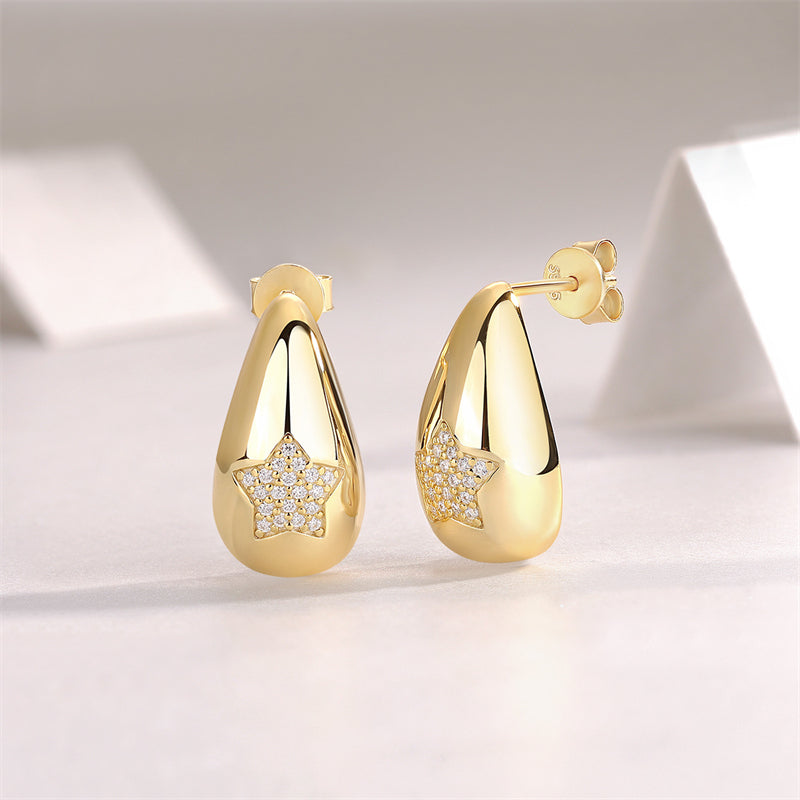 Versatile 1mm Moissanite Earrings for Modern Women