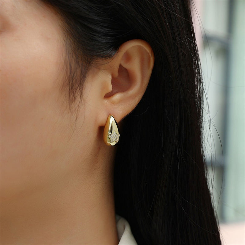 Versatile 1mm Moissanite Earrings for Modern Women