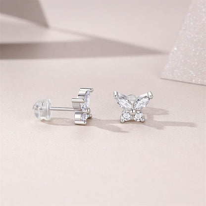 Versatile Butterfly Moissanite Earrings for Modern Women