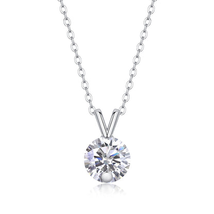 Versatile Layered Moissanite Necklace for Office and Casual Wear