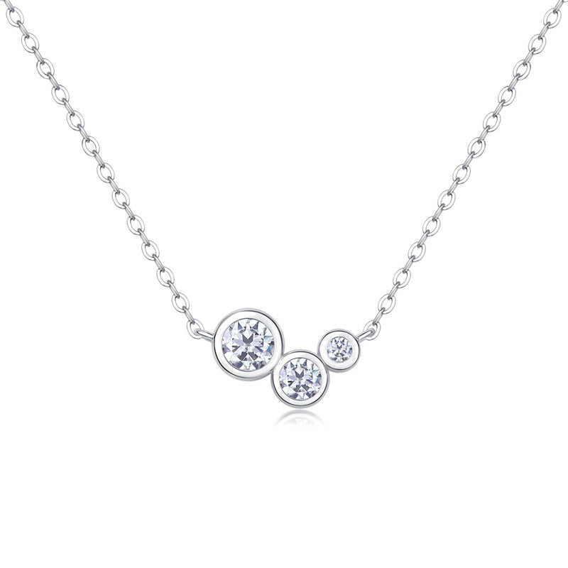 Versatile Moissanite Necklace for Office and Casual Wear