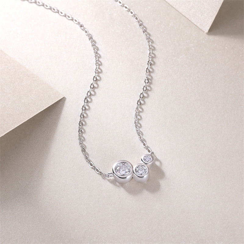 Versatile Moissanite Necklace for Office and Casual Wear