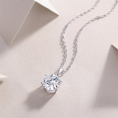Versatile Moissanite Necklace for Office and Casual Wear