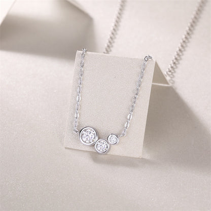 Versatile Moissanite Necklace for Office and Casual Wear