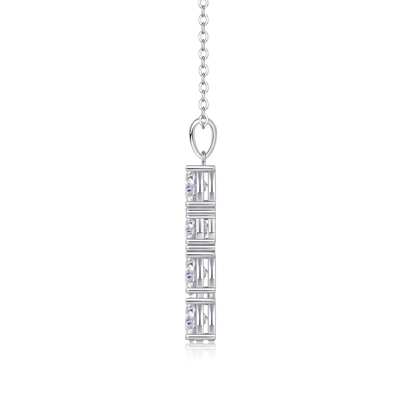 Versatile Moissanite Necklace for Office and Casual Wear