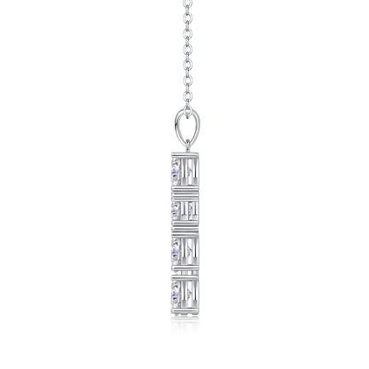Versatile Moissanite Necklace for Office and Casual Wear