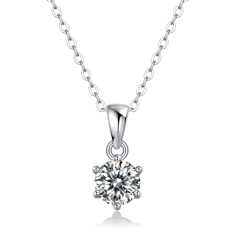 Versatile Moissanite Necklace for Office and Casual Wear