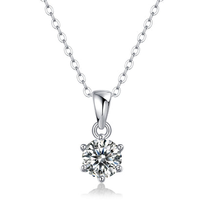 Versatile Moissanite Necklace for Office and Casual Wear