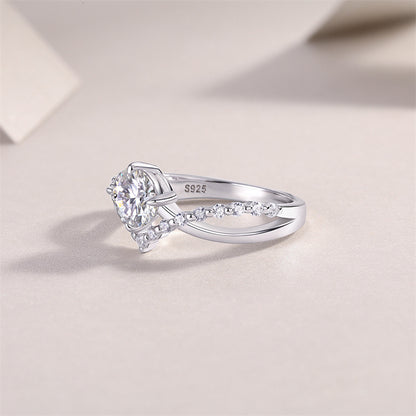 Versatile Round Diamond Ring for Women