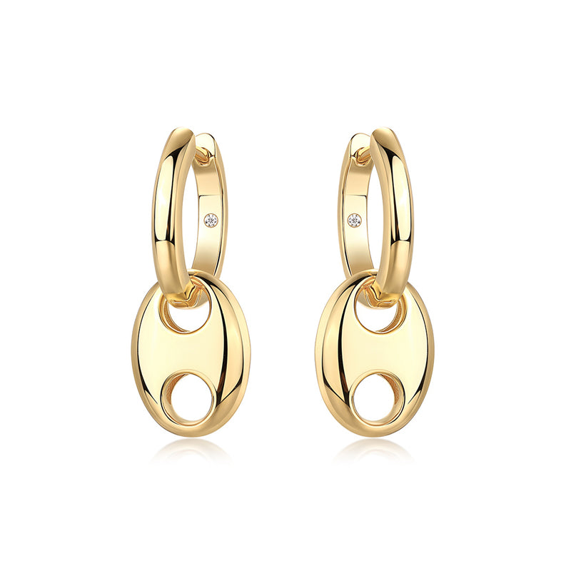 Versatile Round Moissanite Earrings for Women