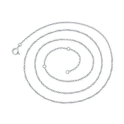 Women's Geometric Sterling Silver Necklace with Moissanite Pendant