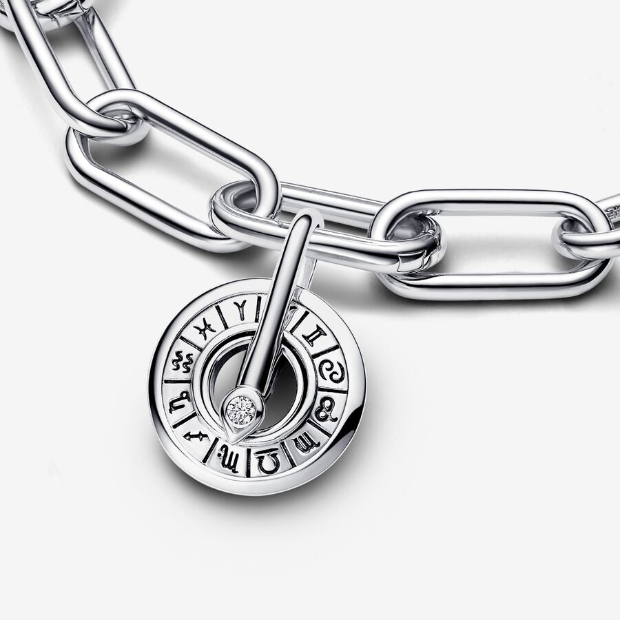 Zodiac Wheel Medallion Charm