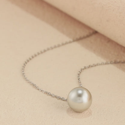 Stainless Steel O-chain with Bead Pendant