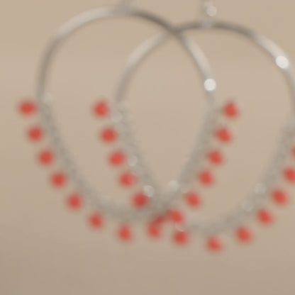 Chic Copper Statement Earrings