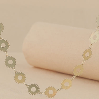 Creative Copper O-Chain Necklace